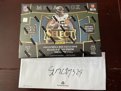New 2022 Panini NFL SELECT MEGA BOX NFL Football Sealed Target Black Green Prizm