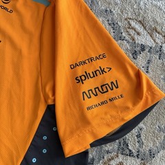 McLaren Formula 1 Team Shirt Mens 3XL Orange Castore Racing Polo F1 Uniform Top