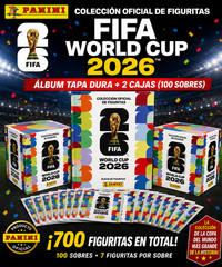 Panini FIFACopa Mundial 2026 Album Tapa Dura + 2 x Cajas Figuritas «PREVENTA»