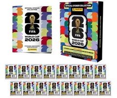 2026 Panini FIFA World Cup Soccer Trading Stickers — 112 Stickers to Kickstart