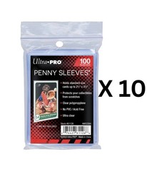 1000 Count Ultra PRO 2.5″ x 3.5″ Penny Sleeves Standard — Pokemon, Magic, Sports