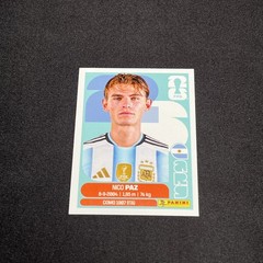 2026 Panini FIFA World Cup Sticker Nico Paz #ARG 14 Argentina
