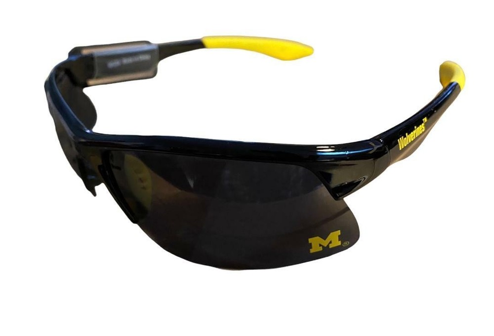 Michigan Wolverines Sunglasses Blade Polarized UV Protection NCAA NEW