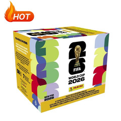 Panini FIFA World Cup 2026 Official Sticker 50-Pack Box Gold Limited 2026 NEW