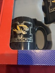 Missouri Mizzou Tigers Officially Licensed Drinkware Gift Set New-Unopened Box