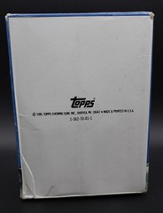 1981 Topps Baseball Wax Empty Display Box