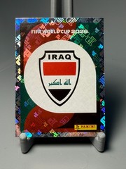 2026 Panini FIFA World Cup Sticker Iraq #IRQ1 Holo Foil