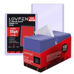 35pt Top Loaders Card Protectors for Trading Cards With Sleeves 100/200/500/1000