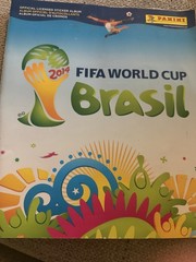 2014 Panini FIFA World Cup Brasil Soccer Stickers Album INCOMPLETE