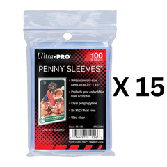 1500 Count Ultra PRO 2.5″ x 3.5″ Penny Sleeves Standard — Pokemon, Magic, Sports
