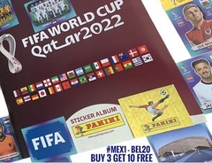 #MEX1-BEL20 — Qatar 2022 FIFA World Cup Stickers From Panini — Buy 3 Get 10 Free