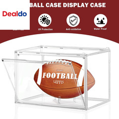 Football Display Case, Football Case Display Case, Memorabilia Display Cases wit