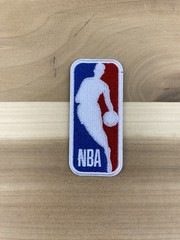 NBA LOGO EMBROIDERED IRON ON PATCH 1 X 2.5″ FREE SHIP