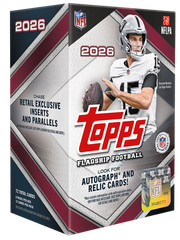 2026 TOPPS FLAGSHIP FOOTBALL VALUE BLASTER BOX (72 Cards) NFL New Presale QTY