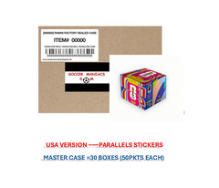 2026 Panini FIFA World Cup MEX/USA/CAN MASTER CASE =30 BOXES (50PKTS) PRE SALE