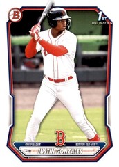2026 Bowman Prospect Paper Justin Gonzales Boston Red Sox #BP-141 5 Card Lot