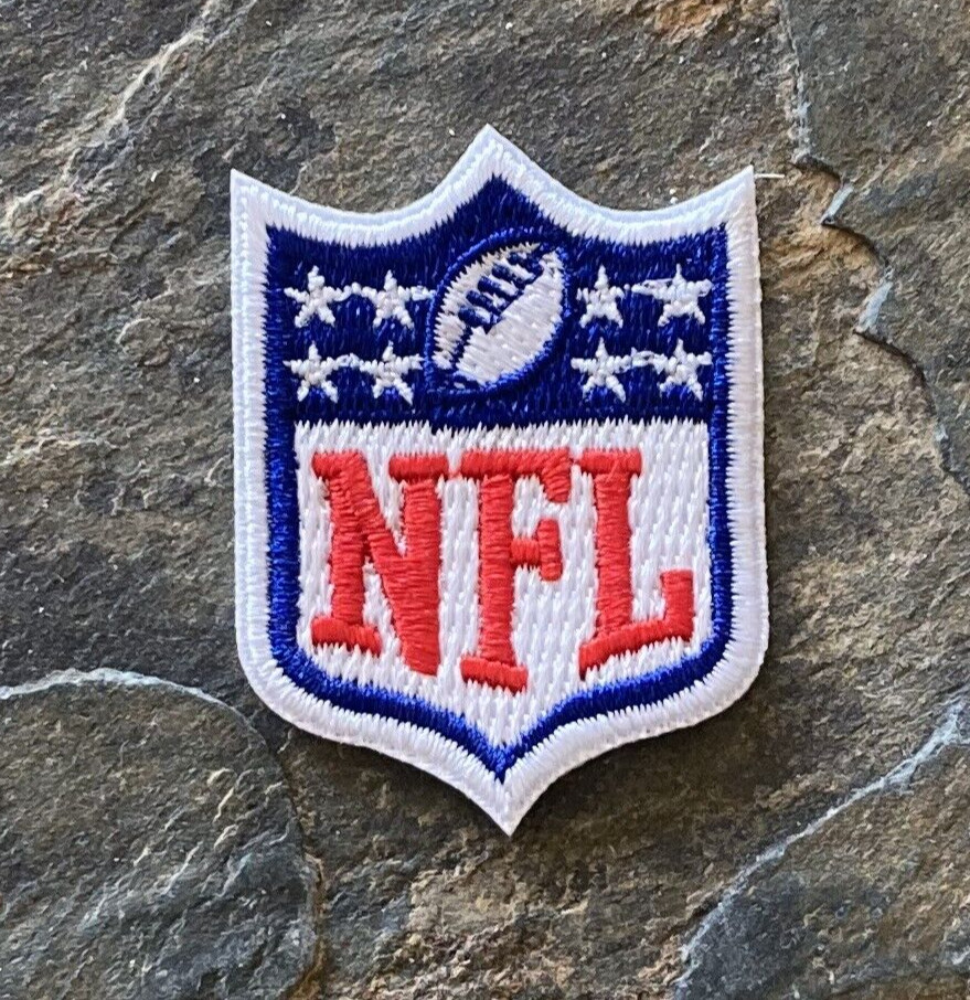 🏈 1.75″ NFL Football Shield Iron-on Logo PATCH! For Jersey Collar/Hat/Cap! 🏈