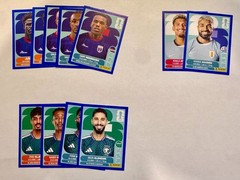 2026 Panini FIFA World Cup BLUE PARALLEL Stickers You Pick — All Teams