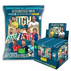 2025-26 PANINI MEGACRACKS BOX 50 Packs MGK 25-26 LA LIGA LAMINE YAMAL /FREE SHIP