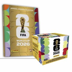 PRESALE FIFA World Cup 2026 Stickers 50-Pack Box Gold Limited & Hardcover Album