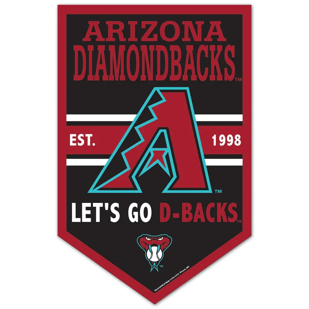Arizona Diamondbacks MLB 17″ x 11″ Wood Sign Decorative Indoor Wincraft