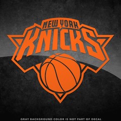 New York Knicks NBA Vinyl Decal Sticker — 4″ and Larger- 30+ Color Options!