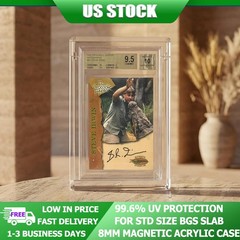 8mm Magnetic Acrylic Case For BGS Standard Slab 99.6% UV Protection US Ship Now!