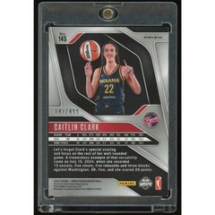 2024 Panini Prizm WNBA Caitlin Clark #145 Pulsar Prizm 142/499 True Rookie Card