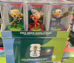 FIFA World Cup 2026 Mascots, Official Product , Canada & México & Usa
