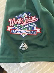 Rickey Henderson Oakland Athletics 1989 World Series Green Men’s Jersey