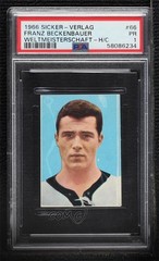 1966 Sicker-Verlag Weltmeisterschaft Franz Beckenbauer #66 zc1
