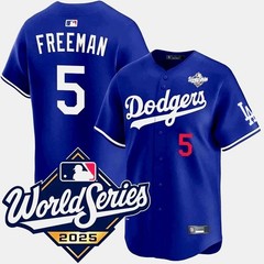 NWT Men’s Freddie Freeman 2025 World Series Limited Player Stitched Jersey S-3XL