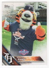 2016 Topps Opening Day MASCOTS *You Pick* Complete Your Set