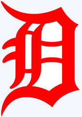 Detroit Tigers Vinyl Decal Sticker — You choose color and size