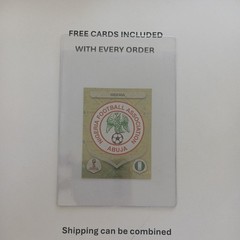 Panini Russia World Cup 2018 Nigeria badge Emblem #320 Pink back foil