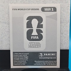2026 Panini FIFA World Cup Stickers Emblem FOIL #MAR1 Morocco