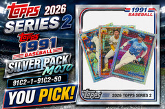 2026 Topps Series 2 • 1991 Silver Pack Chrome Mojo 91C2-1–91C2-50 • YOU PICK