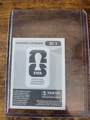 2026 Panini FIFA World Cup Stickers — Belgium Team Logo Badge Foil #BEL 1