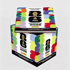 PRESALE Panini FIFA World Cup 2026 Stickers — Hardcover Album + 50 packet BOX