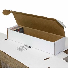 (25x) BCW 800 CT COUNT Corrugated Cardboard Storage Box-Sport Trading Card Boxes