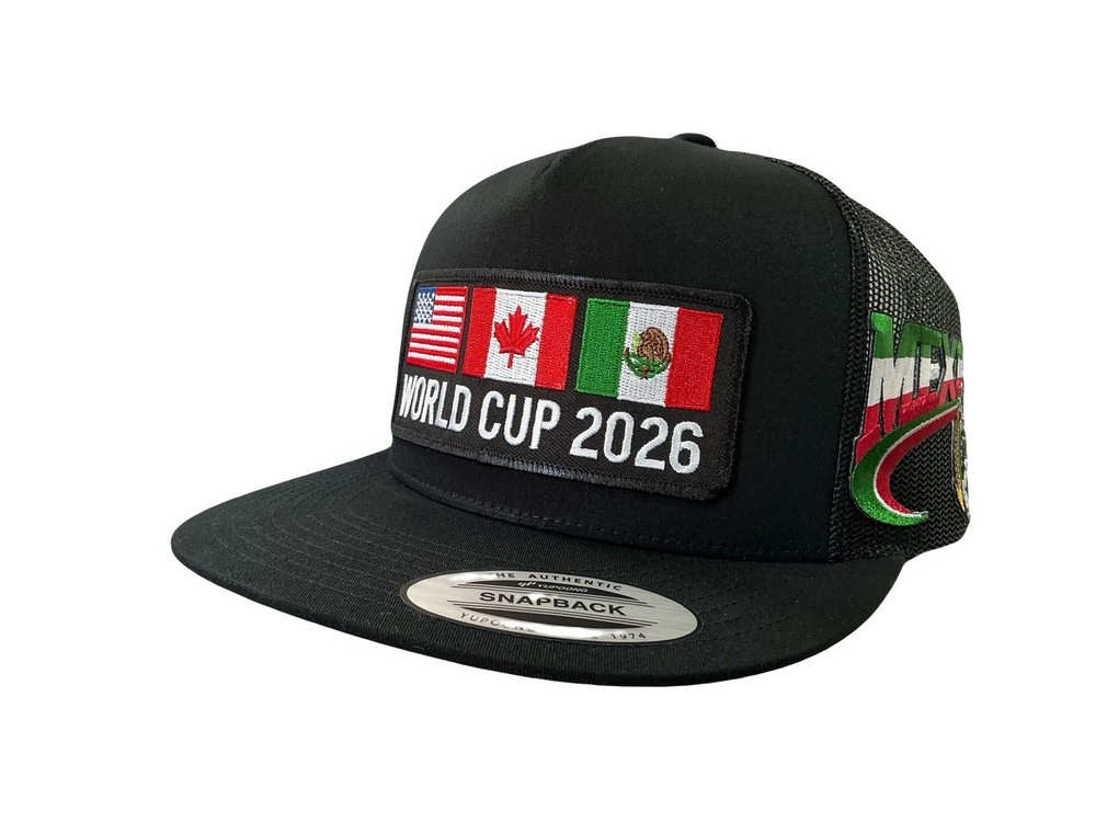 USA CANADA MEXICO 2026 SOCCER HAT WORLD CUP 2026 EL CHAPO GUZMAN