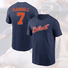 NEW! Kevin McGonigle #7 Detroit Team 2026 Name & Number Player Unisex Tee Gifts