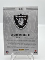 2020 Panini Illusions — Henry Ruggs III #19 Trophy Collection Orange (RC)