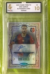 2025 Panini Tributo 125 aniversario FC Barcelona Eric García auto card