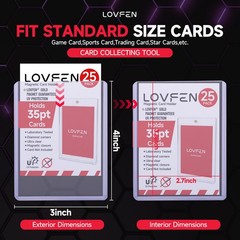 35pt Top Loaders Card Protectors for Trading Cards With Sleeves 100/200/500/1000