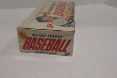 1967 TOPPS BASEBALL WAX PACK BOX empty RARE Version Mantle CLEAN CERTIFIED
