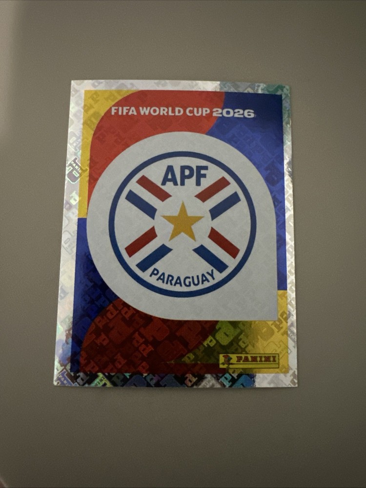 2026 Panini FIFA World Cup Sticker Paraguay Team Logo #PAR 1 -US Edition