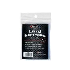 50 packs of 100 (5000) BCW Clear Standard Sized Card Sleeves