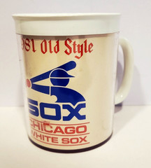 Vintage-Rare Chicago White Sox 1981 Heileman’s Old Style Thermo-Serv Cup Mug 8oz