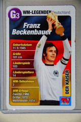 Franz Beckenbauer — 2014 TV direkt Fußball card — ultra rare German item
